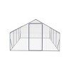 Large Outdoor Chicken Coop 20 x 10 x 6 FT,Metal Chicken Run with Roof Cover Predator Resistant Wire and Lockable Door for Backyard - LAOTIES - 3 of 4