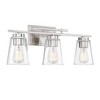 Savoy House Calhoun 3 - Light Vanity in  Satin Nickel - 4 of 4