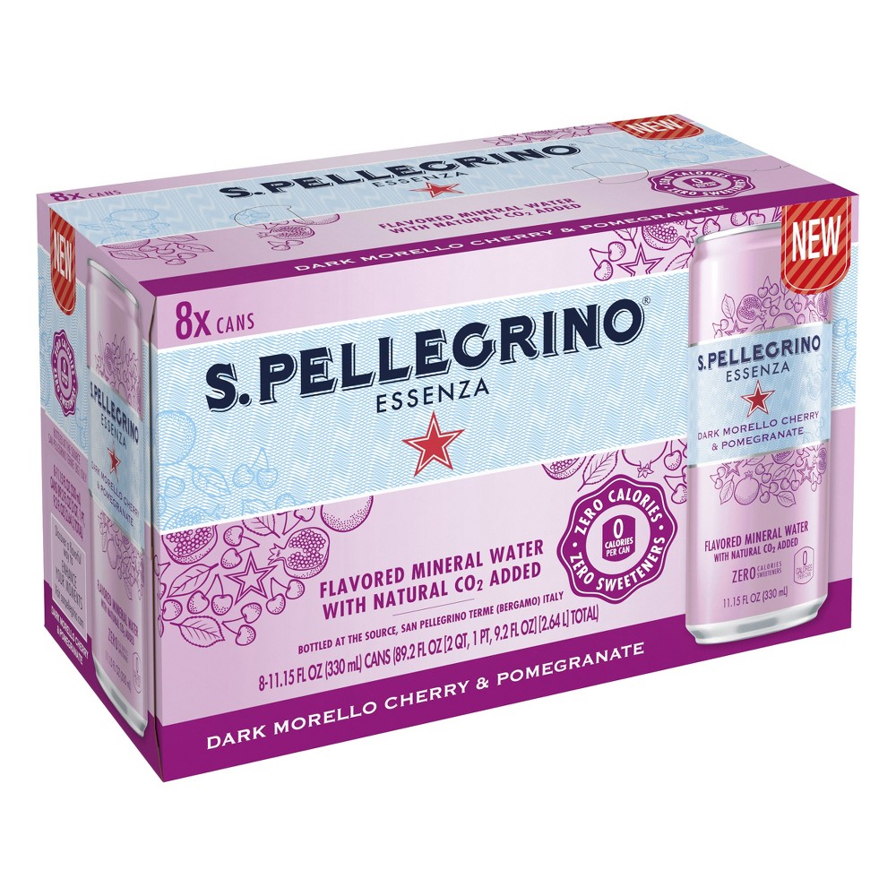 UPC 041508803113 product image for S.Pellegrino Essenza Dark Morello Cherry & Pomegranate Flavored Mineral Water -  | upcitemdb.com
