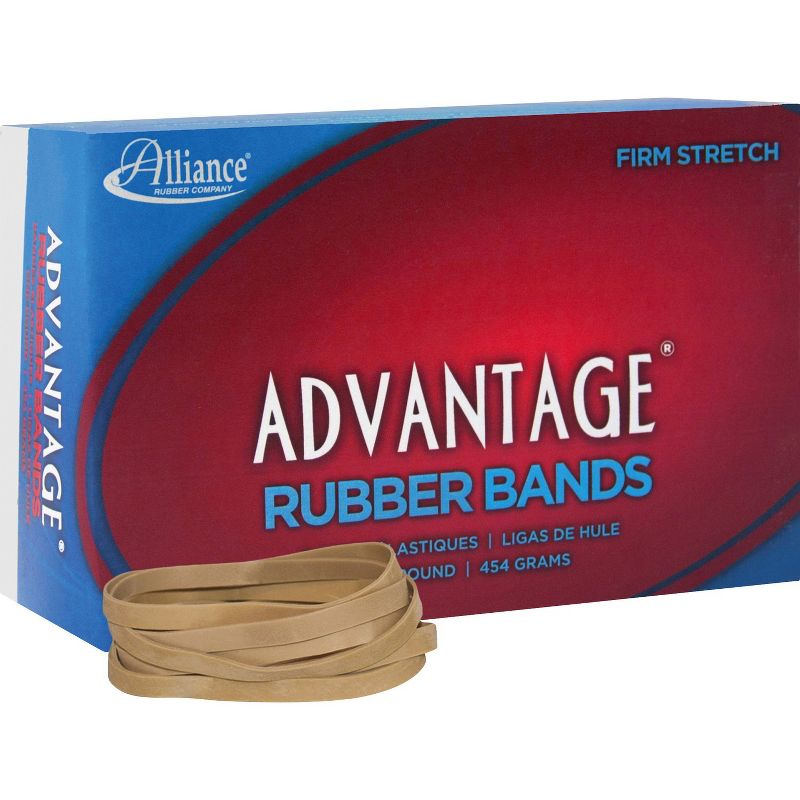 Alliance Rubber Bands Size 64 1 lb. 3-1/2"x1/4" Approx. 320/BX 26645, 1 of 2