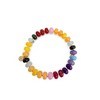 Harvest Rainbow Rondelle Gemstone Beaded Bracelet - ETHICGOODS - 2 of 4