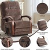 ChicFurnit Living Room Chair Arm Accent Chair Power Lift Recliner with Massage Heat Dual Motor Armrests Elder Chair for Living Room, Gray/Blue/Brown - 2 of 4
