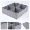 REGALWOVEN Fabric Collapsible Cube Storage Open Storage Bins 1 Pc - 2 of 4