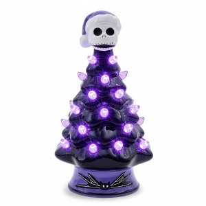 Ukonic Disney The Nightmare Before Christmas Jack Light-Up Ceramic Christmas Tree - 1 of 4
