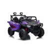 Jojoka 24V 2-Seater Electric UTV for Big Kids, 4-Wheeler Suspension,3 Speeds, Remote Control, Bluetooth, LED Lights - 3 of 3