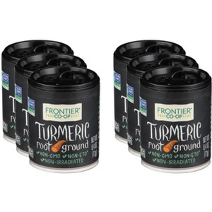 Frontier Herb Spice Turmeric Root Ground - Pack of 6 - 0.4  OZ - 1 of 2