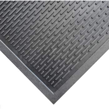 KOVOT 60" x 36" Non Slip Ridge Scraper Floor Mat Durable Heavy Duty Rubber for Indoor & Outdoor Door Mat Entrance