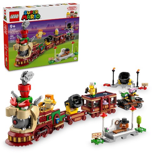 Super mario lego playset sale