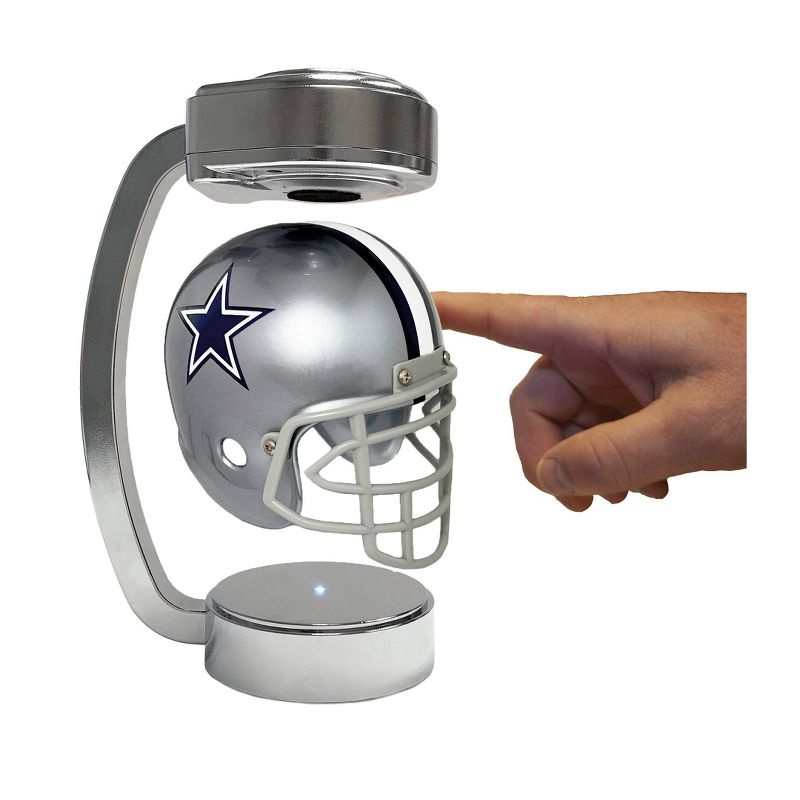NFL Dallas Cowboys Chrome Mini Hover Helmet Sports Memorabilia, 2 of 3