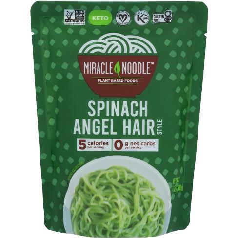 Miracle Noodle Spinach angel Hair RTE - Pack of 6 - 7 oz - image 1 of 1