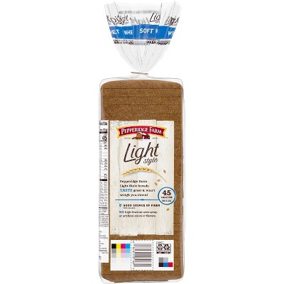 Pepperidge Farm Light Style Soft Wheat Bread - 16oz