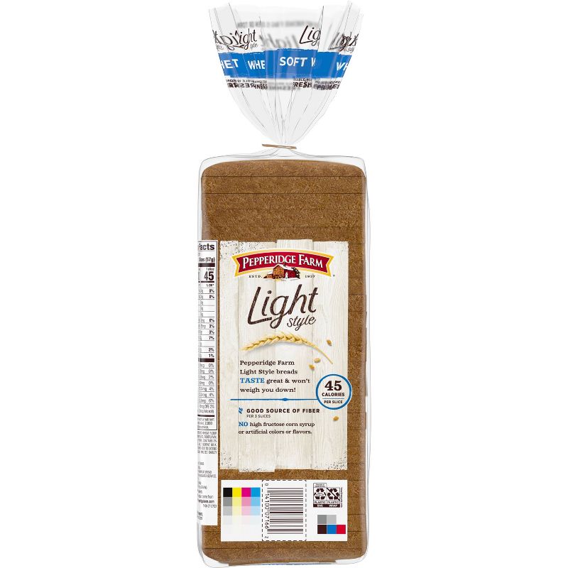 Pepperidge Farm Light Style Soft Wheat Bread - 16oz, 3 of 6