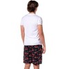 Jurassic Park Pajamas Men's Allover Claw Tear Logo Design Sleep Shorts - 4 of 4