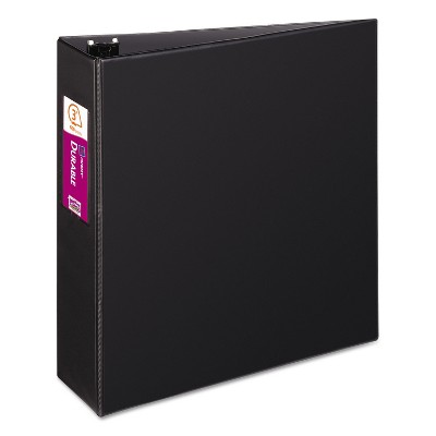 Avery Durable Binder with Slant Rings 11 x 8 1/2 3" Black 27654