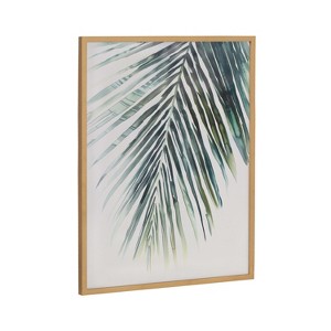 Kate & Laurel All Things Decor 16"x20" Gallery Tropical Modern Botanical Palm Print by The Creative Bunch Studio Gold - 1 of 4