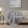 Gracie Mills Dana Handmade Chenille Chunky Knit Throw Blanket - 2 of 4