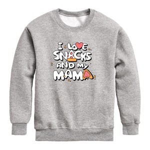 Toddler Boys' - Instant Message - Love Snacks & Mama Graphic Fleece ...