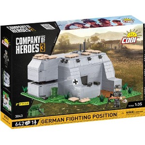 COBI Company of Heroes 3 German Fighting Position - 1 of 4