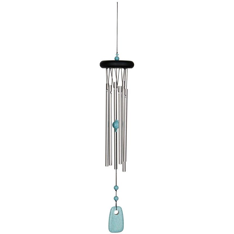Woodstock Wind Chimes Signature Collection, Woodstock Chakra Chime, 17'' Wind Chime for Outdoor Garden Décor, 1 of 7