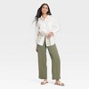 Women's High-Rise Straight Trousers - A New Day™ - 3 of 3