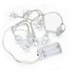 Perfect Holiday 10 LED String Light Spider Battery Operated - White LED Purple Spider - 3 of 4
