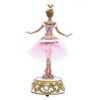Kurt Adler 10-Inch Pink Ballerina Figure with Musical Base - 3 of 4