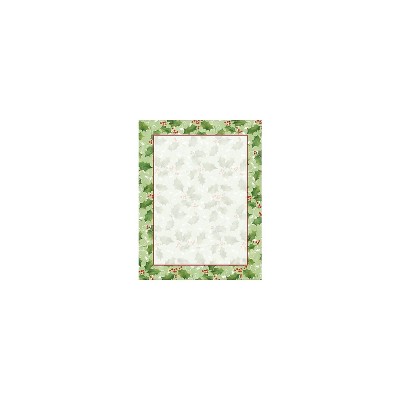 Great Papers! Holiday Stationery Jolly Holly 80/Pack (2011610)