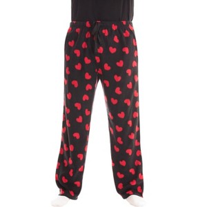 #followme Men's Microfleece Pajamas - Pajama Pants for Men - Lounge & Sleep PJ Bottoms - 1 of 3
