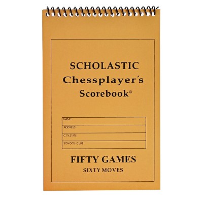 WE Games Ultimate Chess Player's Scorebook