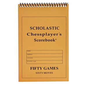 WE Games Ultimate Chess Player's Scorebook - 1 of 4
