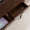 Leick Home Stratus Two Drawer Sofa Table in Heartwood Cherry - 4 of 4