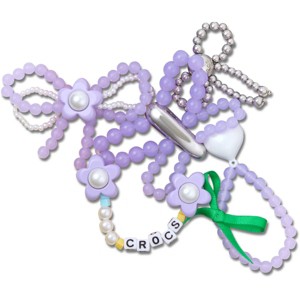 Crocs Jibbitz Purple Meta Shoe Charms 5-Pack - 1 of 4