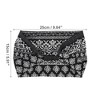 Unique Bargains Women's Printed Wide-side Knotted Headwrap Blue Khaki Black Pink Purple 4 Pcs - 3 of 4