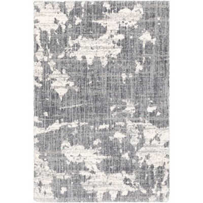 Oriental Weavers Aspen 003H9 Grey/ Ivory Indoor Area Rug - 2'3" x 7'6"