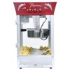 Infurnic Popcorn Poppers, with Kettle and Warming Deck, Kitchenware for Family Gatherings, Red, 14.69"*12.91"*23.03" - 3 of 4