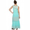 Women's Embroidered Lace Button Long Vest - POL - 2 of 4