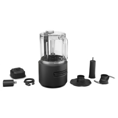 Kitchenaid 5 Cup Food Chopper Matte Black - Kfc0516bm : Target