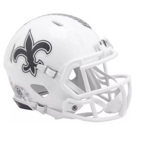 New Orleans Saints 2024 Salute To Service Alternate Riddell Speed Mini Helmet New in Box - 1 of 1