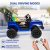Kids Ride On Truck Car with Remote Control, 12V Battery Powered Toy Car with Spring Suspension, LED Lights, Music, for Girls Boys 3+ - 4 of 4