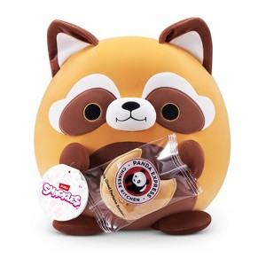 Snackles 14" Red Panda with Panda Express Fortune Cookie Stuffed Animal - 1 of 4