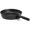 Korkmaz Ornella Nonstick Aluminum Frying Pan in Granite Black - 2 of 4