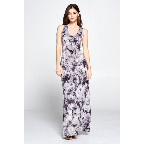 White racerback outlet maxi dress