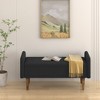 XIYUYEU Teddy Velvet Storage Bench, Storage Ottoman with Storage Space, Suitable for Apartments, Living rooms and Bedrooms - 4 of 4