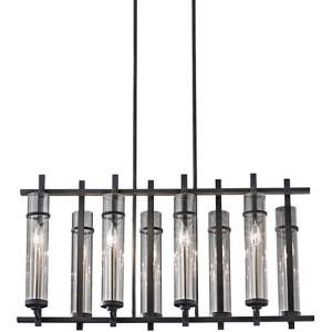 Generation Lighting Ethan 37 1/2" Forged Iron Island Light Chandelier - 1 of 2
