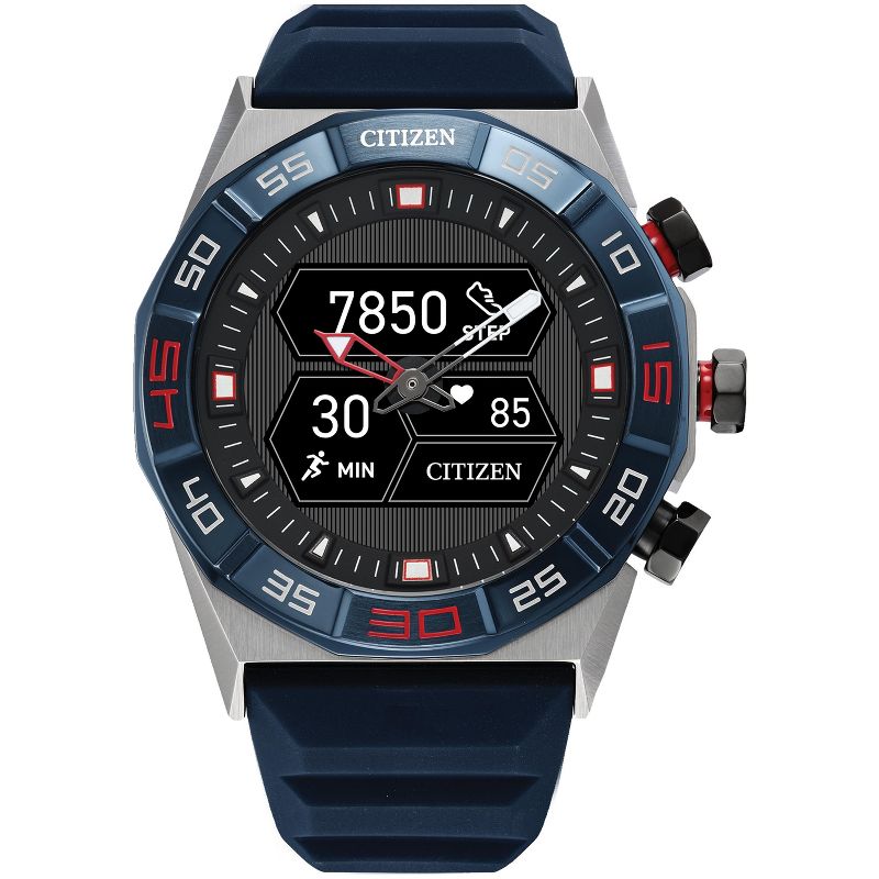 Citizen CZ Smart PQ2 Sport 44mm Hybrid Smartwatch, 1 of 9