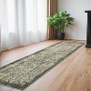 Acekool Abstract Area Rug, Washable Non-Slip Low Pile Carpet for Living Room Bedroom Kitchen, Soft Modern Distressed Accent Rug - 2 of 4
