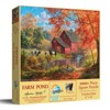 Sunsout Farm Pond 1000 pc Large Pieces Jigsaw Puzzle 69417 - 2 of 4
