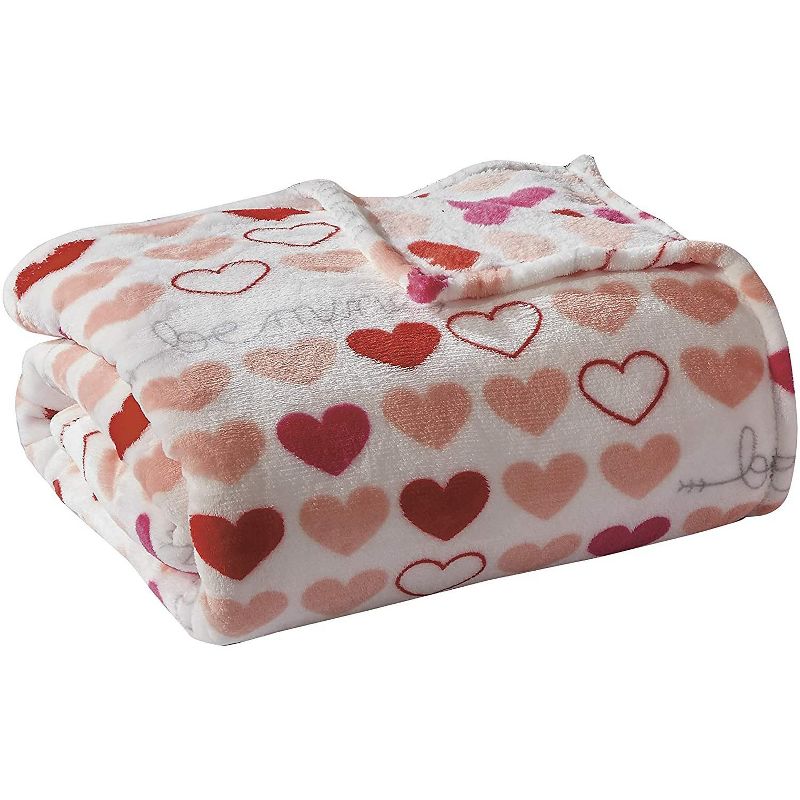 Valentine's Day Love & Hearts Collection Ultra Plush & Comfy Throw Blanket (50" x 60"), 3 of 5