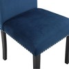 NicBex Dining Room Table Set for 4 Morden Dining Table Set with Wooden Tabletop, Metal Legs and 4 Velvet Chairs for Dining Room - 4 of 4