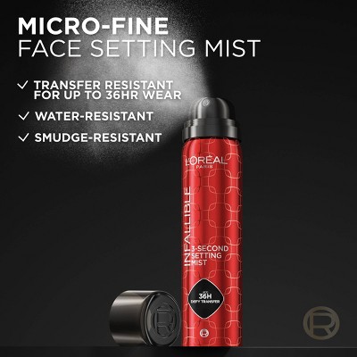 L'Oreal Paris Infallible 3-Second Up to 36HR Wear Setting Spray - 1.76oz, 3 of 16